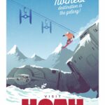PosterSpy to launch new community art show in London this month Hoth_Destination_Poster
