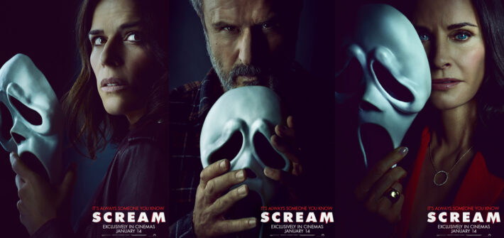 Legacy Cast Character Posters for Scream