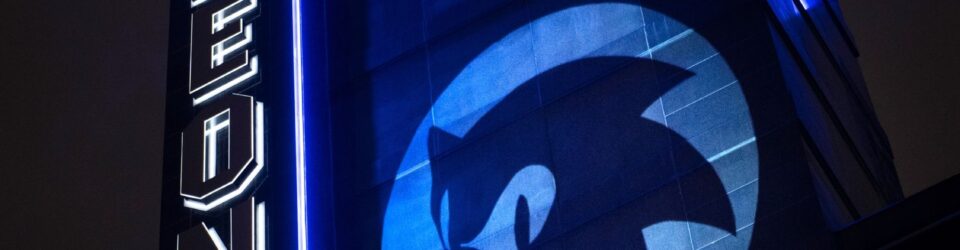 Sonic hits Odeon Leicester Square