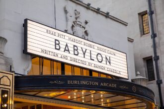 Burlington Arcade Partners with Paramount Pictures’ Babylon to launch Interactive Installation Celebrating new film Release