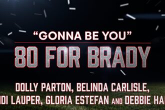 Dolly Parton, Belinda Carlisle, Cyndi Lauper, Gloria Estefan, and Debbie Harry together on a new single for 80 FOR BRADY!