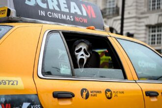 Ghostface takes a trip around London