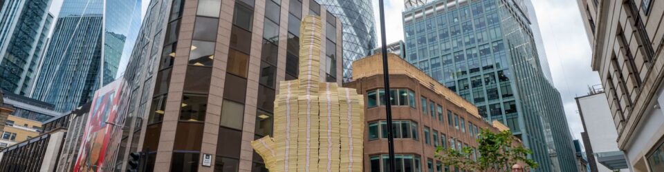 DUMB MONEY – Middle Finger to London’s Financial District!