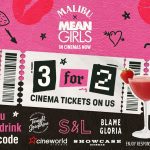3 tickets for the price of 2 to see Mean Girls with Malibu Strawberry this Galentine’s 3 FOR 2 - Three On Trade Brands - 1500 x 800 - NEW_resize