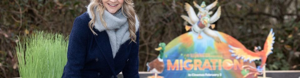 Helen Skelton goes quackers for new Duck Pond