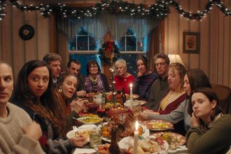 Michael Cera, Elsie Fisher and an ensemble cast in CHRISTMAS EVE IN MILLER’S POINT