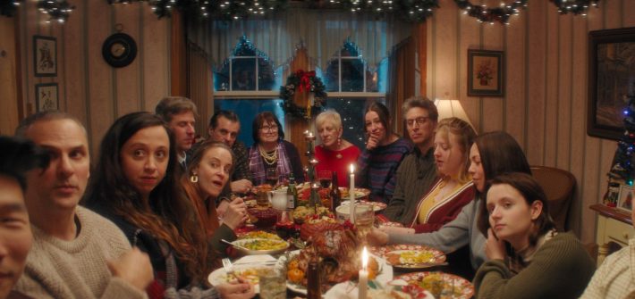 Michael Cera, Elsie Fisher and an ensemble cast in CHRISTMAS EVE IN MILLER’S POINT