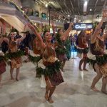 UK Special Performance of Walt Disney Animation Studios' 'Moana 2' at Waterloo Station, London