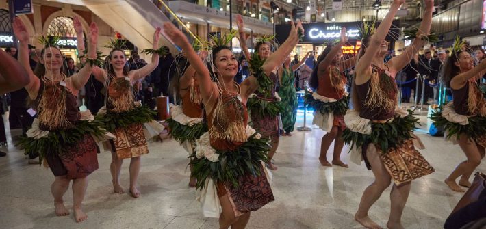 The Music Of Moana 2 Makes A Splash With A Surprise Performance At Waterloo Station