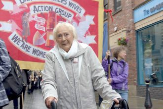 Here we go, here we go… for the women of the working class!