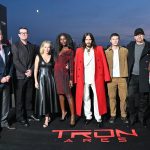 UK Event Of Disney's 'Tron Ares' at Piccadilly Lights, London