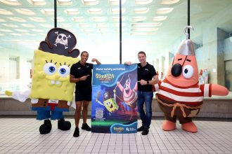 Swim England and The SpongeBob Movie: Search for SquarePants dive in to make a splash with water safety
